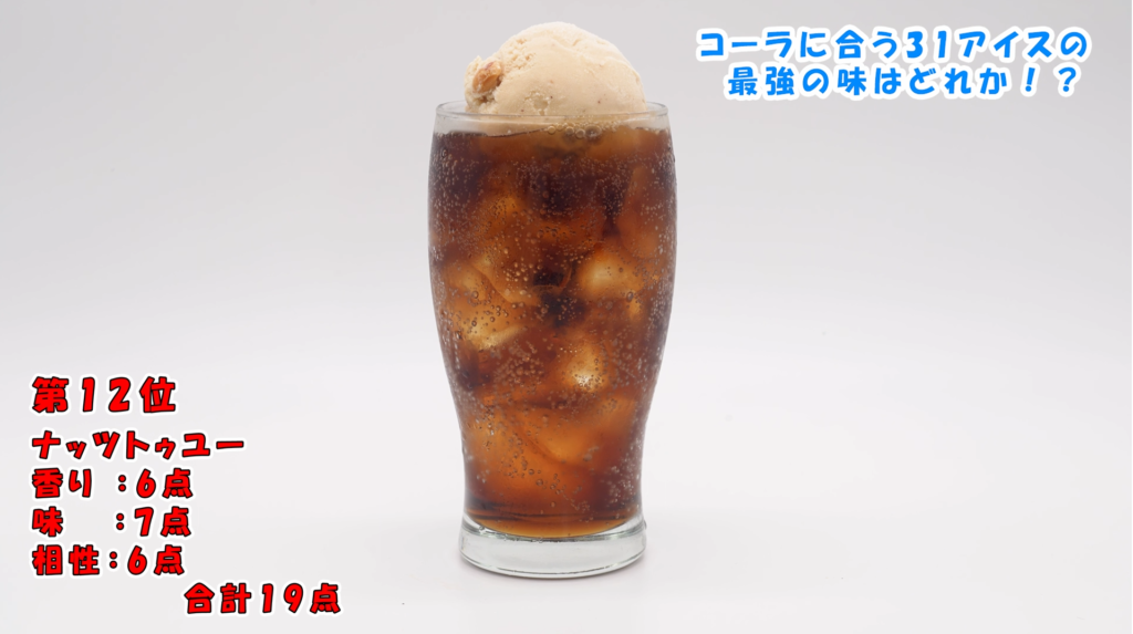 ナッツトゥユーコーラフロート
