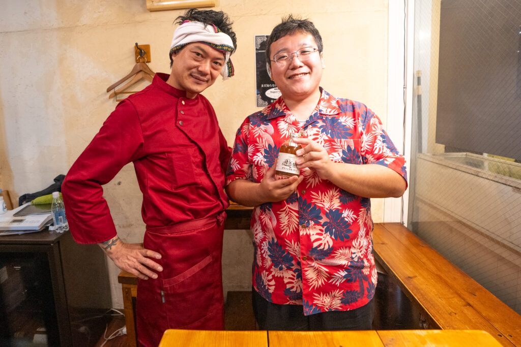 竹島様と空水ツーショット